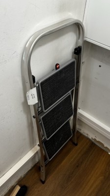 1 Metallklappleiter Hailo, 3-sprossig